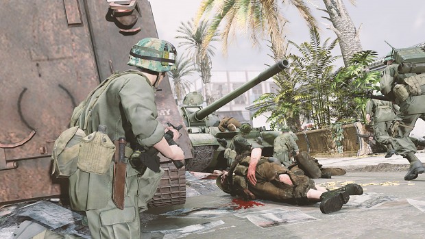 Urban fighting in South Vietnam