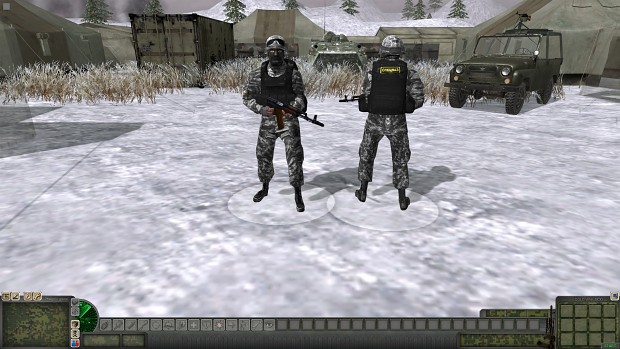 Spetsnaz snow skins