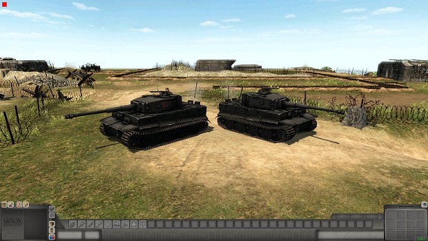 New black skin for Tiger tank