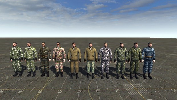 Russian Uniforms (1st Chechen War.)