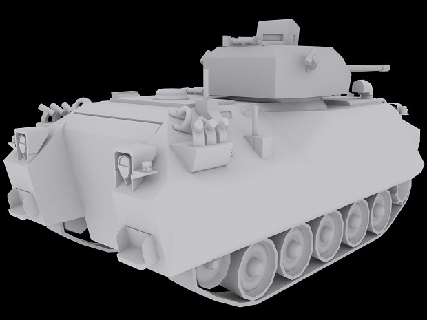 ACV-15 Low Poly Model