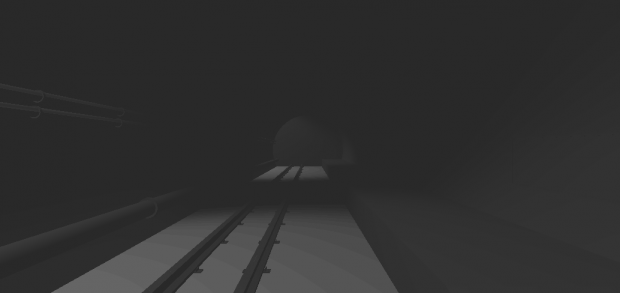 Tunnel with a abit of lighting