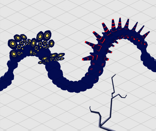 Bonsai and caterpillar bridge concept