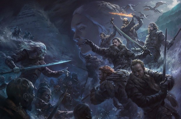 The Battle of the Frozen Lake Beyond The Wall