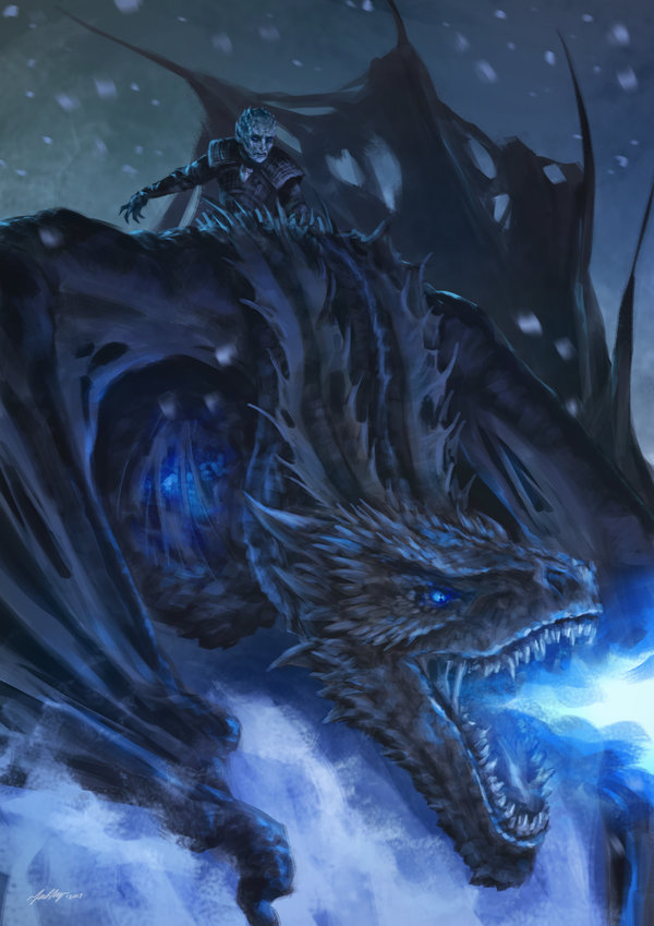 The Night King's Ice Dragon