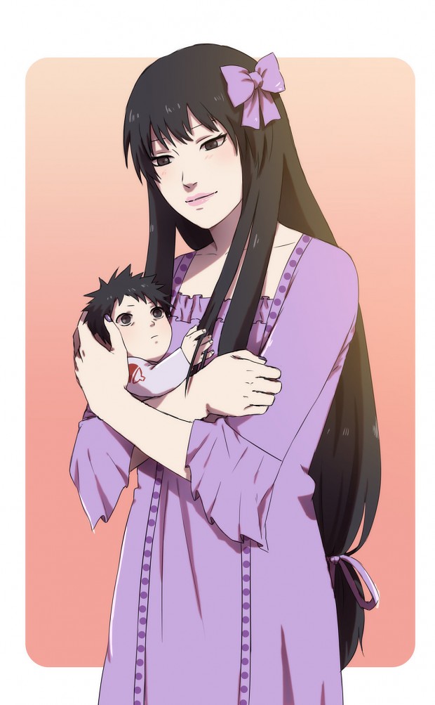 Uchiha Yûki Emi and her daughter Mikoto