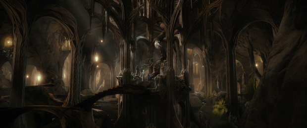 Thranduil's Throne Room within Thranduil's Halls image - WoodlandGuard ...