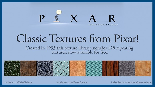 Classic Textures from Pixar!