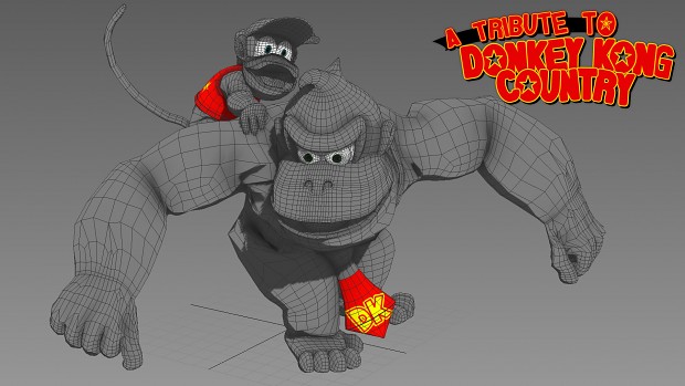 DK and Diddy 3D models!