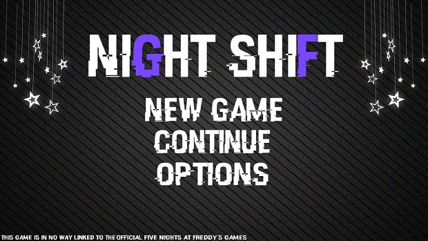 Night Shift Title Screen