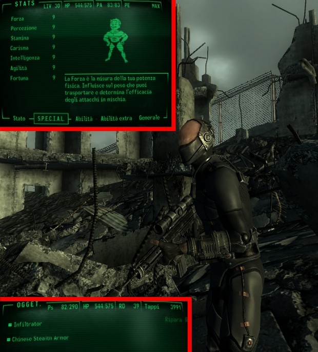 Fallout 3 build (endgame) - "The Commando" + HAPPY NEW YEAR MESSAGE IN DESC!