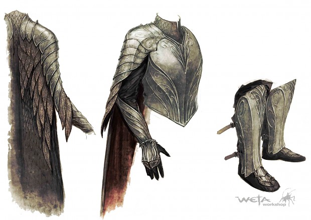 Thranduil armor Weta Workshop