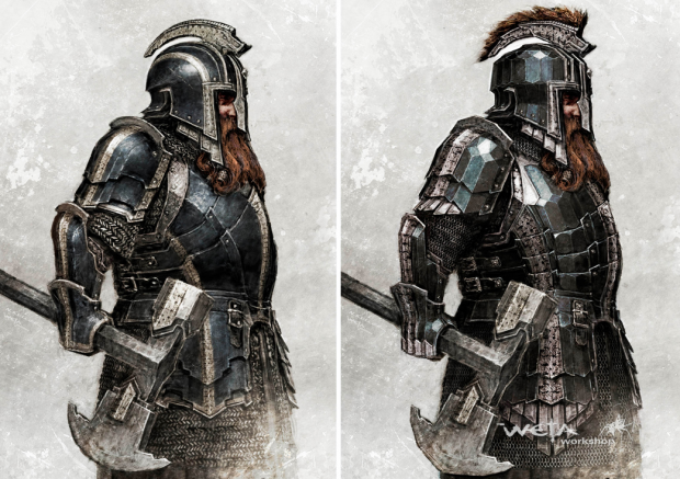 Iron Hills Soldiers Concept Art