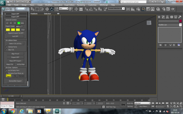 Dreamcast Sonic WIP - GTA San Andreas