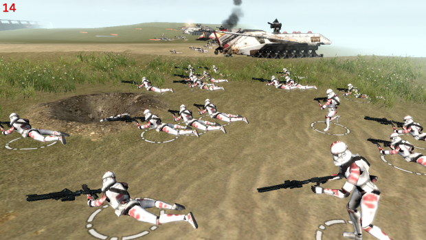 Gobilu Battalion Ph2 vs Traitors clones!