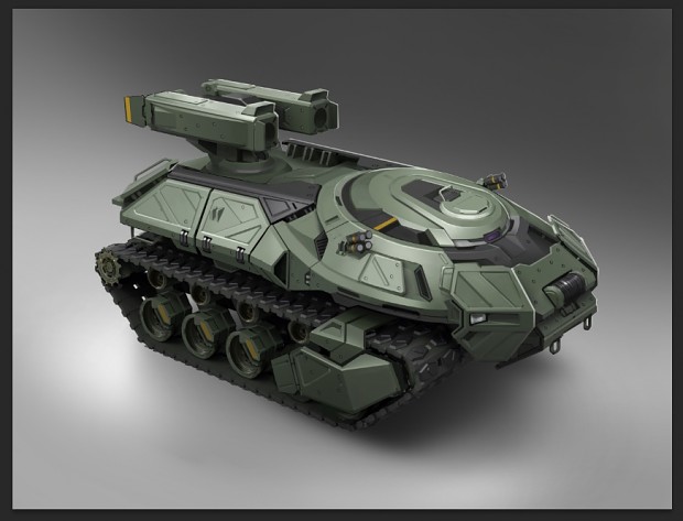 A Futuristic Tank