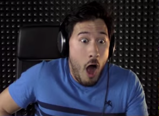 Markiplier's reaction to The Bite of '87
