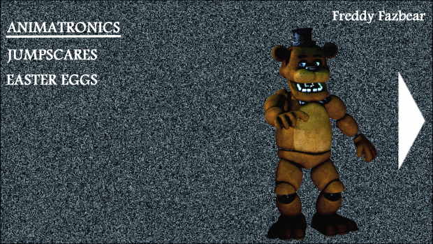 Extras Menu- FNaF 1- Freddy