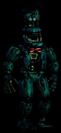 Person inside nightmare Bonnie?