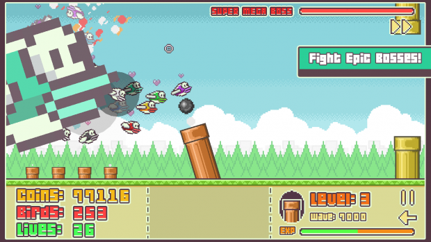 Flappy Defense Screenshots