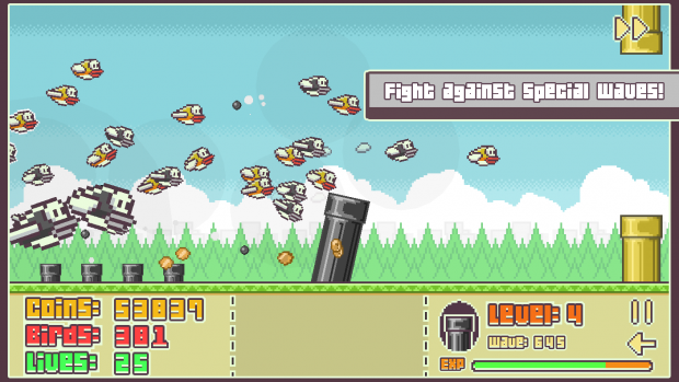 Flappy Defense Screenshots