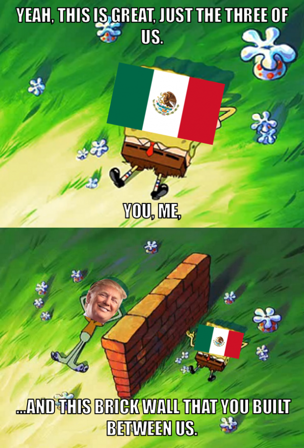We build a wall