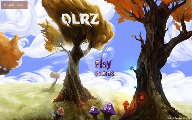 QLRZ (colors) title screen