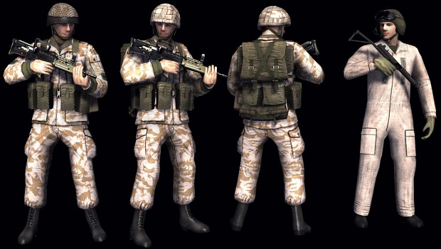 British Army skins