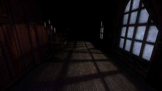 Dark corridor