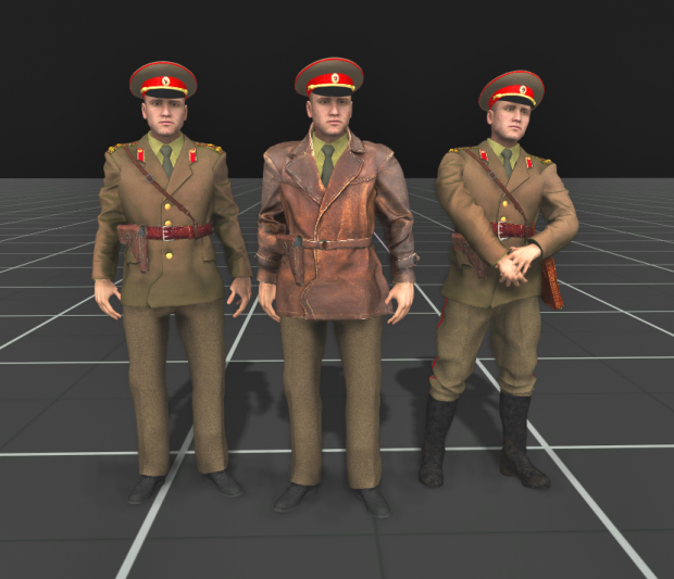 Soviet KGB Officers 1980s