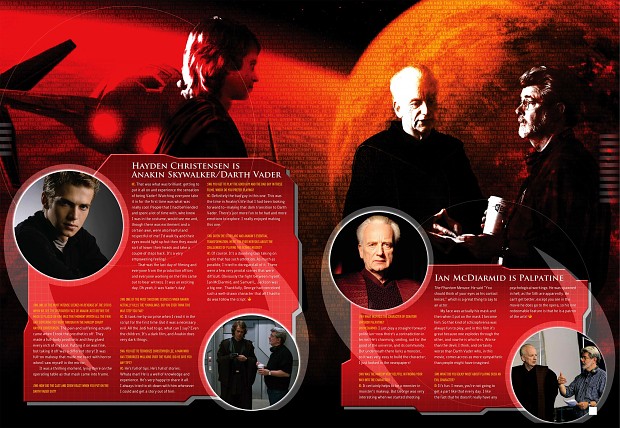 Revenge of the Sith - Hayden Christensen & Ian McDiarmid - interview