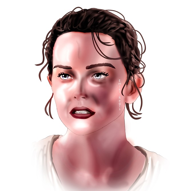 Rey again... used a photo reference...