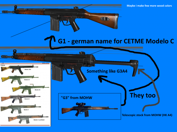 G3 SPECNAZ ? G1 ? CETME Modelo C ?