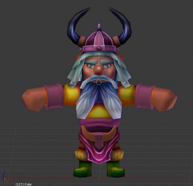 Small Viking Character