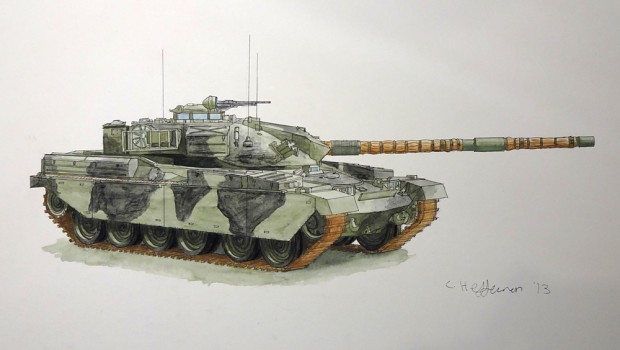 Chieiftain MK 3 MBT ( or Also designated as Heavy Tank )