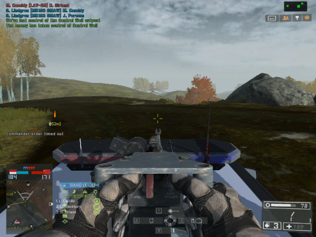 Battlefield 2 MINIGUN (FROM SUV)