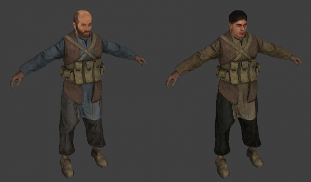 Insurgent soldier variants