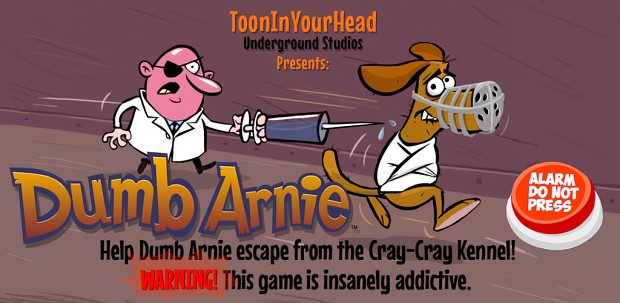 Dumb Arnie App Game Promo