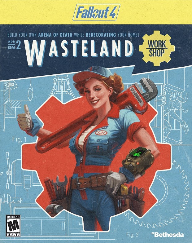 Fallout 4 Wasteland Workshop Poster