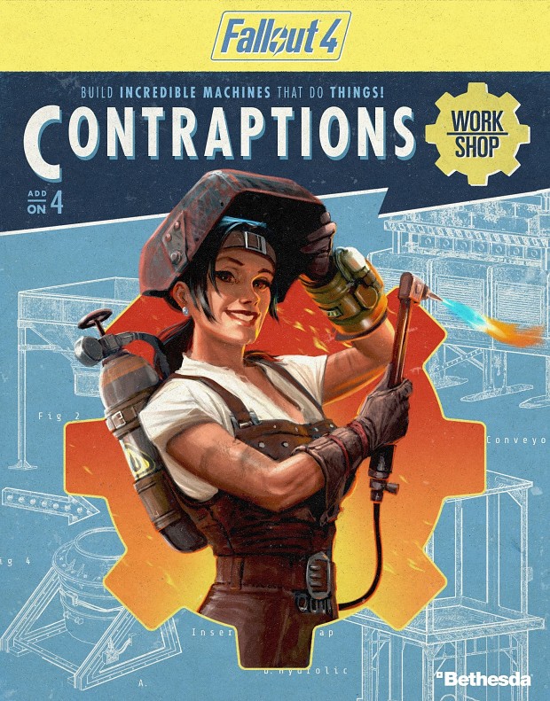Fallout 4 Contraption Workshop Poster