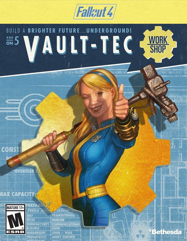 Fallout 4 Vault Tech Poster