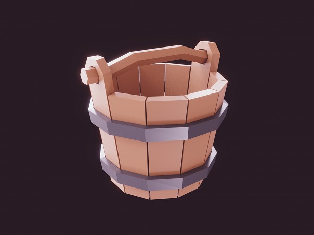 Lowpoly Bucket
