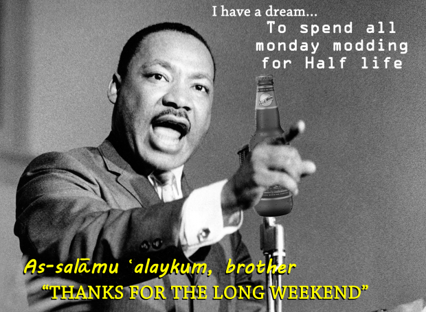 have an epic monday off.. hats of to MLK