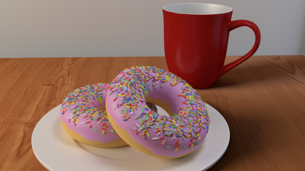 Donuts and Cup