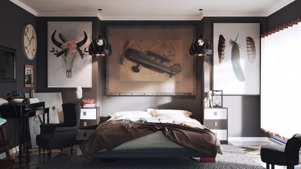 Modern Villa Bedroom