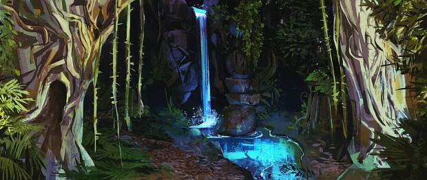 Jungle Dungeon Concept Art