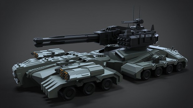 Apocalypse Tank 3D Model