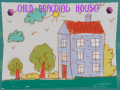 Child Drawing House