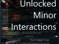 Unlocked Minor Interactions