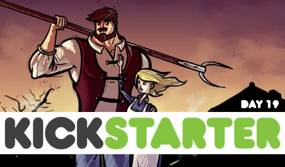 Kickstarter report: day 19